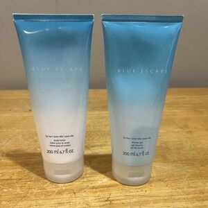Avon Blue Escape for‎ Her Shower Gel & Body Lotion 6.7 oz NOS